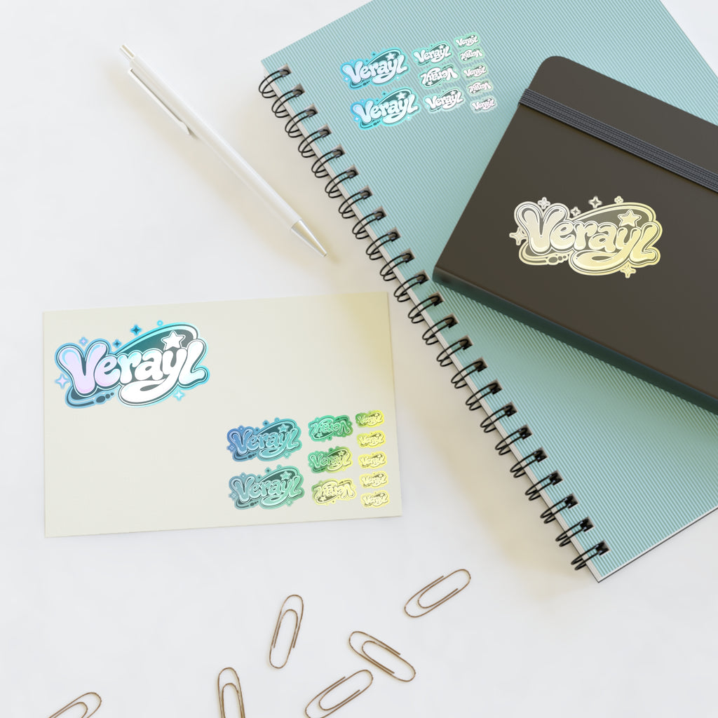 Verayl Bubble Logo Sticker Sheet