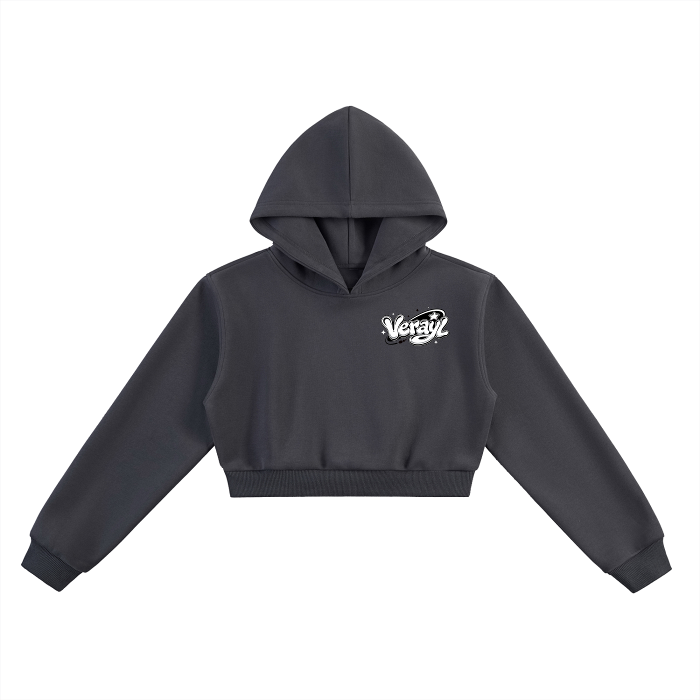 Verayl Bubble Cropped Hoodie