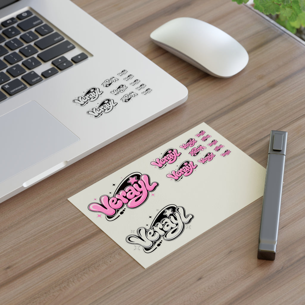 Verayl Bubble Logo Sticker Sheet